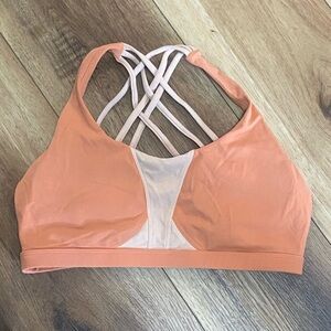 Buffbunny Collection strappy sports bra size S